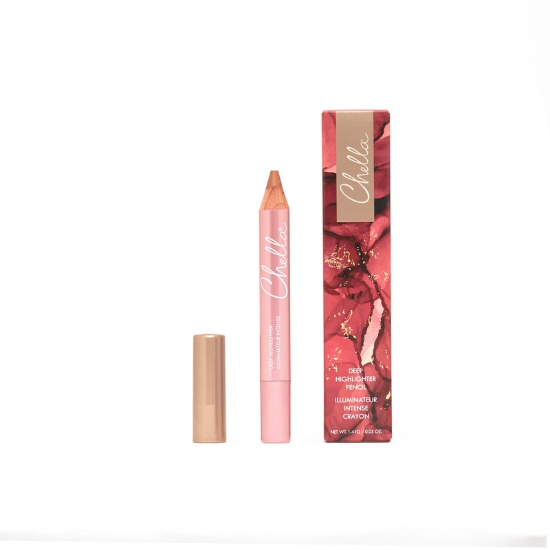 Chella Highlighter Pencil, Deep - Vegan, Cruelty Free, Paraben Free,