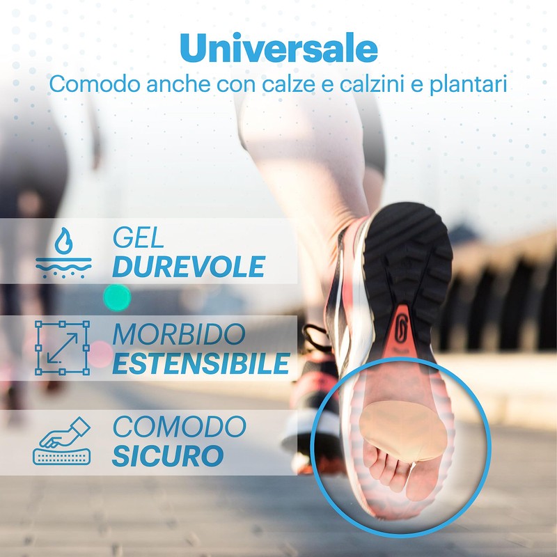 Surus Equipment 2 x Breathable Washable Lycra Fabric Metatarsal Pads