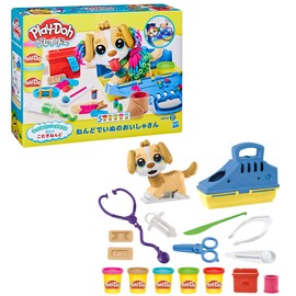 Hasbro Play-Doh F3639 Nendoroid Dog Oisha, Dog Toy, 10 Tools, 5 Colors, Ages 3 and Up