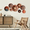 Gisafai 2 Pcs Large Wall Mounted Plate Stands for Display