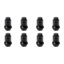 (8 Pack) Tusk Tapered Lug Nut 10mm x 1.25mm Thread Pitch w/14mm Head Black for CAN-AM Commander 1000 XT-P 2014-2017,2021-2022