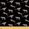 Leopard Fabric by The Yard Cat Cheetah Print Upholstery Fabric