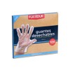 Flexidur | 400 Guantes Desechables Degradables, pack 4 x 100
