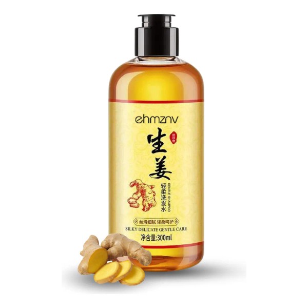 Shampoo De Jengibre Anti Caspa Cada Cabello Frz Hidratante -