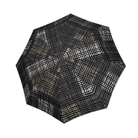 Knirps T.200 M Duomatic Ecorepel 2 Structure Stone Pocket Umbrella