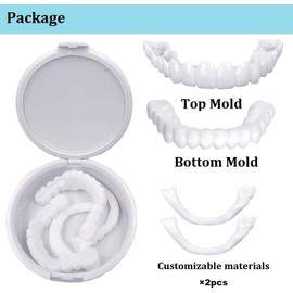 Postizos Dientes Blancos