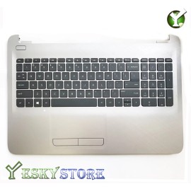 HP NEW HP 15ac 15-AC Palmrest Touchpad W Keyboard Upper Case AP1EM000332 813975-001