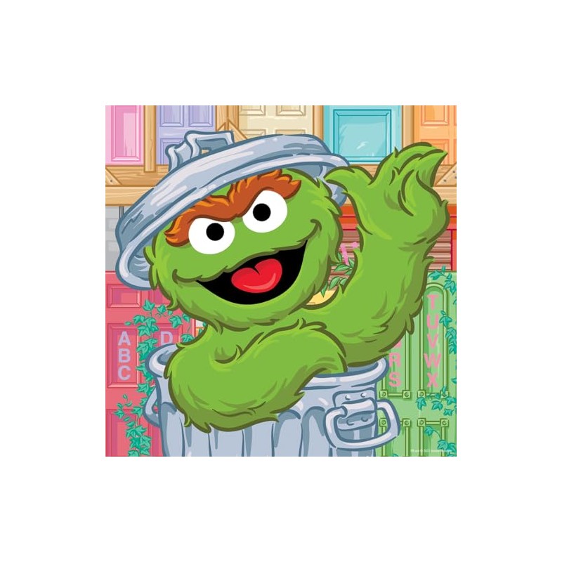 Sesame Street Oscar 25pc Puzzle