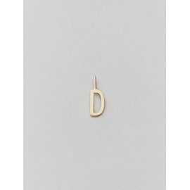 esign Letters Archetype Pendant 10 mm, A-Z (Gold) - D