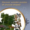 Trefl Wooden Puzzle, Victorian House Puzzle, 1000 Elements, Wood Craft,