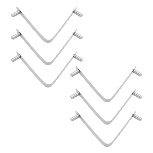 Be In Your Mind 6 Piece Pool Brush Clip V-Shaped