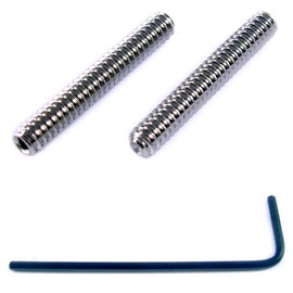4-40 x 3/4" Socket Set Screws Cup Point Stainless Steel 20 Packs with .050 Hex Key Wrench 2 Packs