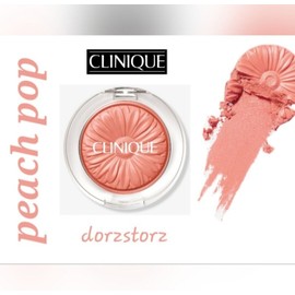 CLINIQUE Cheek Pop Blush Pop *PEACH POP* / .12 oz / New in box