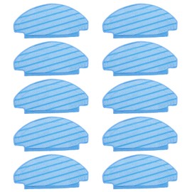 MECCANIXITY - 10 almohadillas para orejas de trapo lavables de algodón para aspiradora Ecovacs para Deebot 920 950 T5 T5 Max, T5 Power/N8/N8 Pro / N8 Pro +/N10 Plus