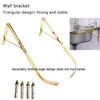 Stainless Steel Sink Wall Mount Commercial Hand Washing Station Prep