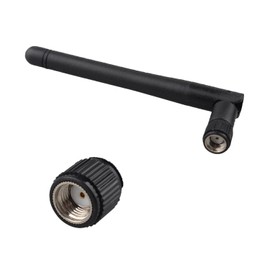 Futheda 4pcs Dual Band External WiFi Aerial Antenna 2.4GHz 5GHz 5.8GHz 3dBi MIMO RP-SMA Male Antenna for WLAN Wireless Network Card WiFi Router USB Adapter Laptop Video Surveillance Monitor Bluetooth