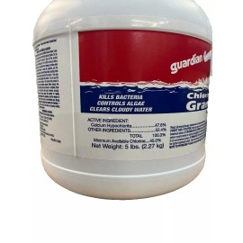 Guardian 47% Cal-Hypo Chlorine Granules 5lb bucket