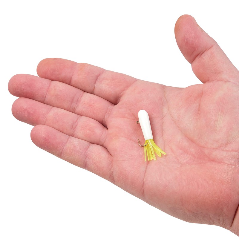 PowerBait Pre-Rigged Atomic Tubes White Chartreuse 1/32 oz