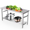 24 x 60 Inches Stainless Steel Work Table for Prep
