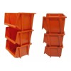 Macoll Gavetas Apilables Grandes Plástico (25x22x14 Cm) (42pzas)
