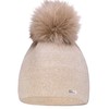 Alur Women's Beanie Winter Hat Knitted Hat with Bobble -