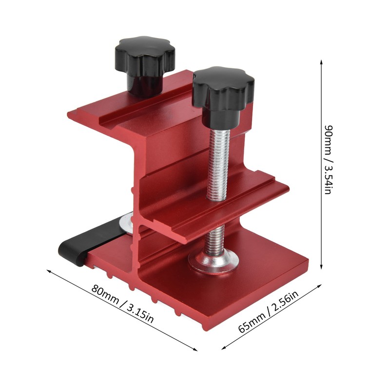 2Pcs Pocket Hole Jig Aluminum Alloy Anodized Woodwork Joint Angle