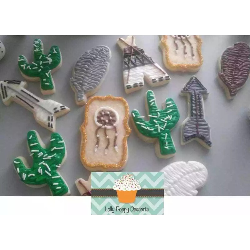 Unbranded Arrow 4.5'' Cookie Cutter Metal