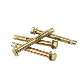 M8*70MM Expansion Bolts,5Pcs Expansion Screw Bolts,Expansion Anchor Bolts Hex Nut Expansion Sleeve,Heavy Duty Fixing Anchor,for Concrete,Masonryand Brick Wall