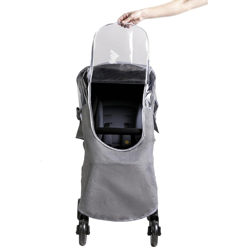 Rain Cover for Pushchairs, One Size, Waterproof, Dustproof, Windproof, Durable