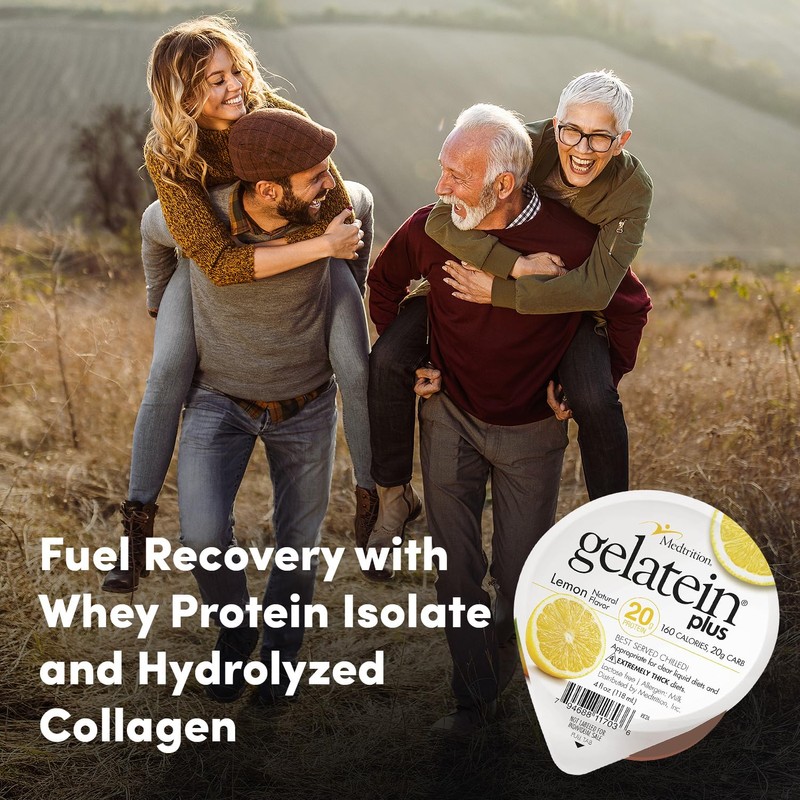 ProSource Gelatein Plus Lemon: 20 grams of protein. Ideal for