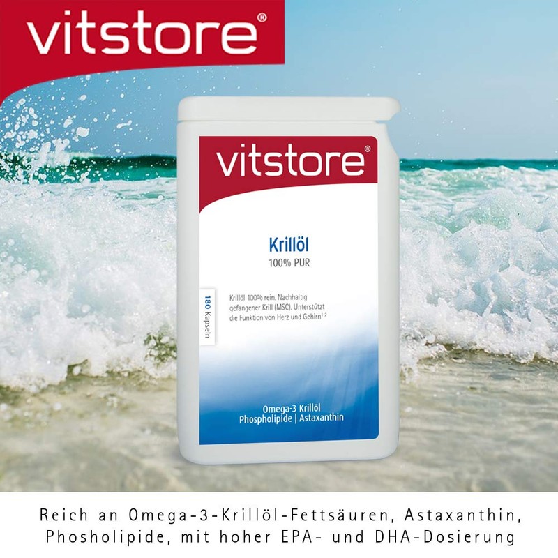 Krill Oil 500 mg 180 Capsules | Premium Superba Quality