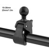 Motorcycle Handlebar Mount 25mm Ball Head 360 Degree Rotation Nylon