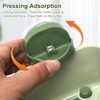 FARYODI Snap-Button Sink Strainer, Suction Cup, Corner Shelf Strainer with