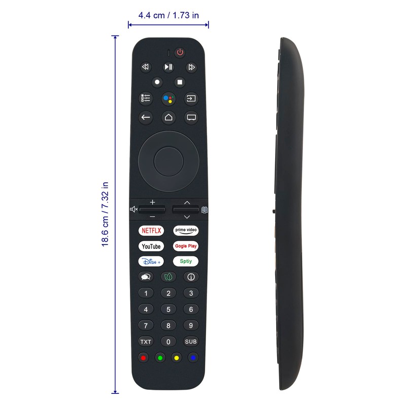 VINABTY VS2187RC-2 Remote Control Replacement for Grundig VS2187R-2 vs2187rc-2 vs2187r-7
