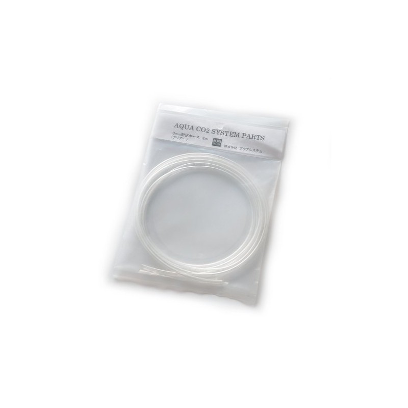 akuasisutemu 3 Mil High Pressure Hose Clear 2 m