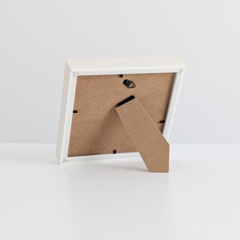 PLUSCHEN 6x6 Gray Square Picture Frame 6x6 Resin Photo Frame