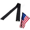 FRF FLAG 5 FT x 2.75 Inch Black Mourning Streamer