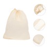 Ipetboom 20pcs Reusable Drawstring Bags Cheesecloth Filter Bags for Cooking