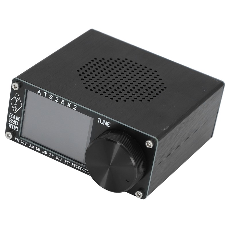 Radio Receiver 108MHz 153‑30000KHz 2.4 Inch Touchscreen Portable Handheld FM