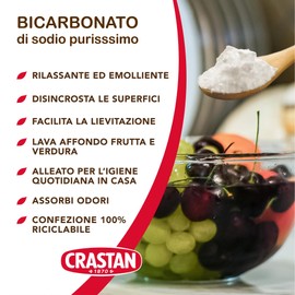 Crastan Bicarbonato Di Sodio Ad Uso Alimentare, 750 Grammo