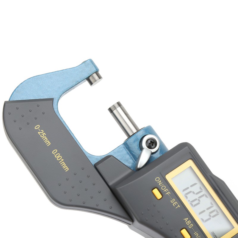 Measure Tool 0-25mm Electronic Digital Outside Micrometer 0.001mm Thickness Gauge