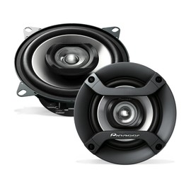 Pioneer F-Series TS-F1035R 4” 2-Way Speakers (Pair) – 150W Max, Balanced Sound + Smooth Treble, Great Stock Replacement, High-Efficiency Speaker Designed for OEM Power
