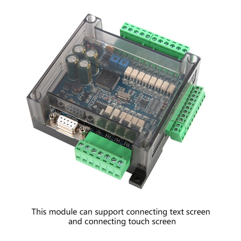 Industrial Control Board FX3U 14MT Analog 6AD+2DA 24V 1A