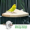 Lurrose 12pcs Birdcage Perch Mounting Screw Kit with Wing Nut
