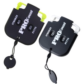 BangBoom 2 Pack Mini Golf Score Shot Stroke Counter Clicker with Dial Resetting Tool Dual Dial Golf Score Counters Portable Digital Golf Scorekeeper Clickers (C)