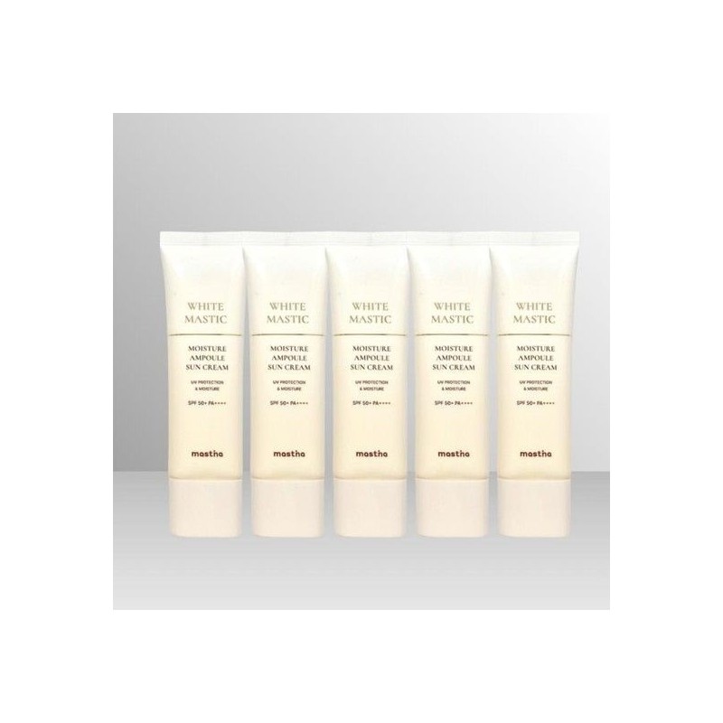 Mastina White Mastic Moisture Ampoule Sun Cream 50ml 5pcs /