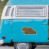 Extra Large 460mm 'African Bullfrog' Permanent Sticker Decal for Cars/Windows/Bins/Walls