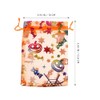 Artibetter 60 Bolsas de Organza Halloween con Cordón