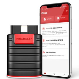 KINGBOLEN Ediag OBD2 Scanner Bluetooth, Bidirectional Scanner All System Diagnostic Tool for iOS & Android, Active Test,15+ Reset Function, FCA AutoAuth, 1 Year Update