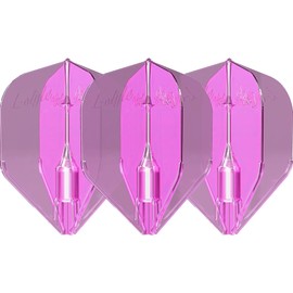 Darts Flight Elf Flight FANTOM Shape Champagne Ring in One Piece (Clear Pink)